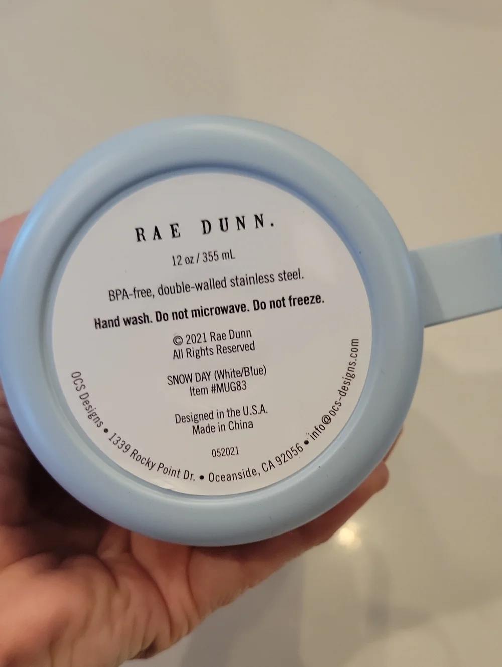 Rae Dunn Insulated Coffee Mug
